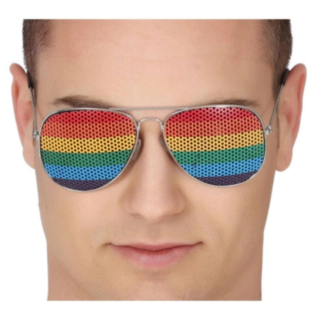 Pride Aviator Glasögon Regnbåge