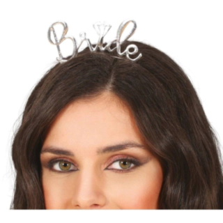 Bride Hårband Silver