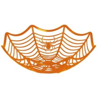 Spindelnät Skål Orange