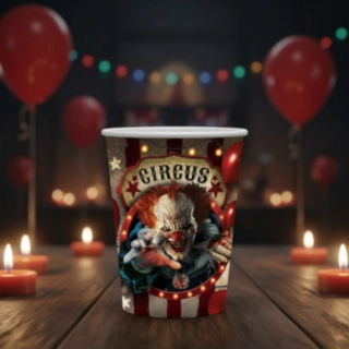 Halloween Cirkus Pappersmuggar
