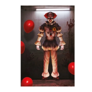 Horror Clown Väggbakgrund