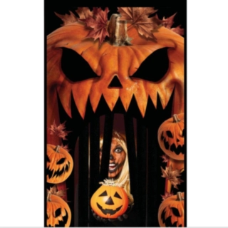 Halloweenpumpa Dörrdraperi