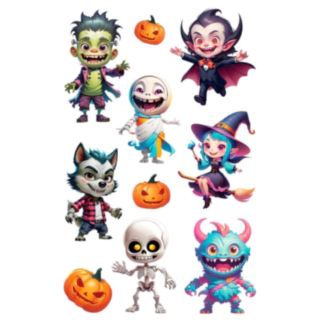 Monster Mix Klistermärken