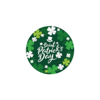 Saint Patrick's Day Papptallrikar