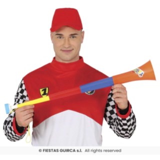Färgglad hopfällbar vuvuzela