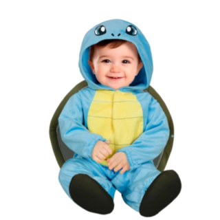 Sköldpadda Babydräkt Blå