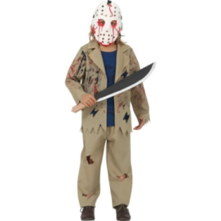 Slasher Mördare Barndräkt