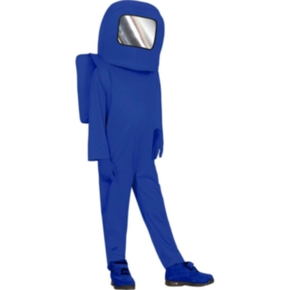 Imposter Blå Astronaut Barndräkt
