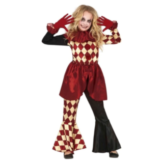 Skräckclown Barndräkt