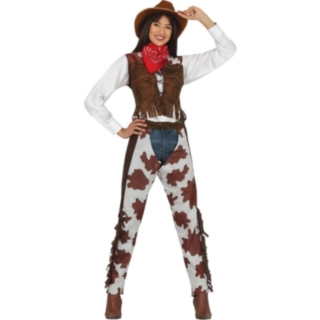 Prärie Cowgirl Maskeraddräkt