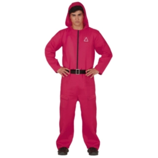Gamer Spelvakt Maskeraddräkt Rosa