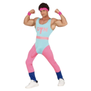 Fräck 80-tal Aerobics Maskeraddräkt