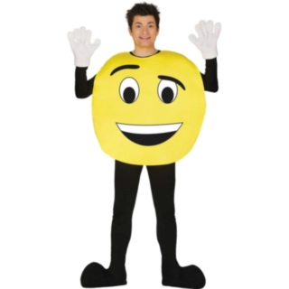 Emoji Maskeraddräkt Gul