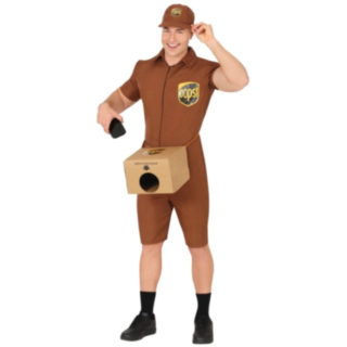 Fräck Brevbärare Maskeraddräkt