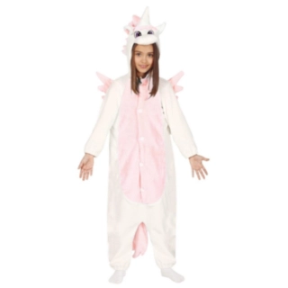 Enhörning Ljusrosa Onesie Barndräkt