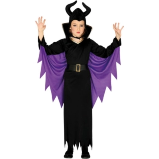 Maleficent Barndräkt Lila/Svart