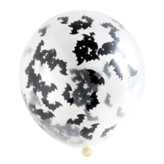 Fladdermus Konfetti Ballonger