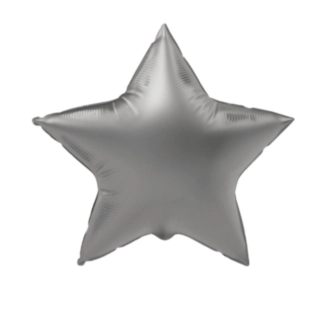 Stjärna Folieballong Silver