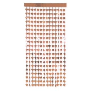Hjärta Dörrdraperi Roséguld