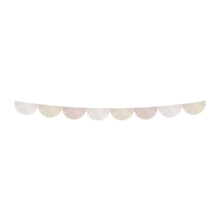 Halvmåne Girlang Pastell