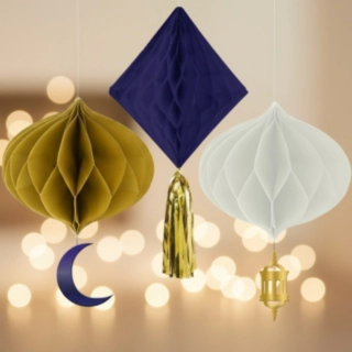 Eid Mubarak Honeycombs