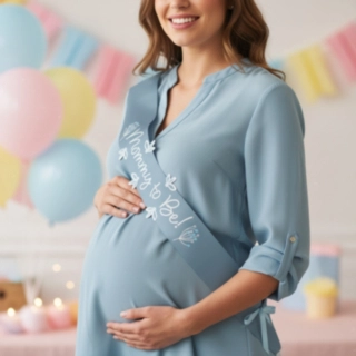 Mommy To Be Ordensband Blå