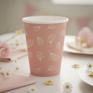 Blooming Baby Girl Pappersmuggar Rosa