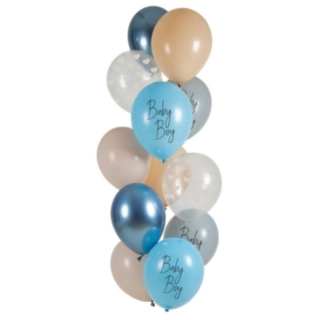 Baby Girl Latexballonger Blå