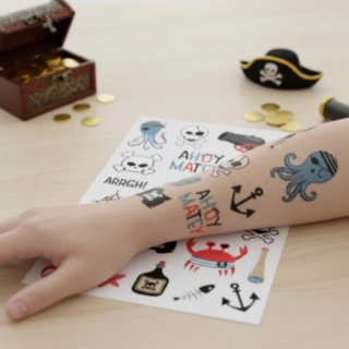 Pirat Falska Tatueringar
