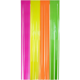 Neon Fransdraperi Flerfärgad