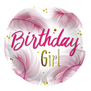 Birthday Girl Folieballong