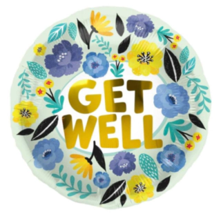 Get Well Folieballong