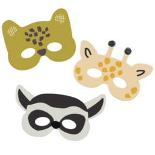 Zoo Party Masker