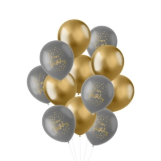 Golden Dawn Happy Birthday Ballong Mix