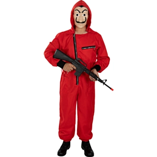La Casa de Papel® Maskeraddräkt Röd