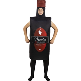 Vinflaska Maskeraddräkt