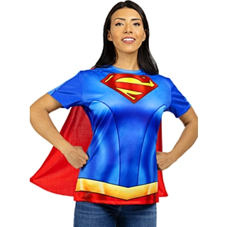 Supergirl® Tröja & Mantel Maskeraddräkt