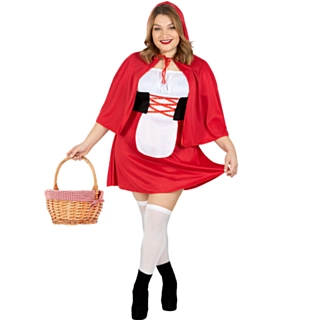 Rödluvan Klänning Maskeraddräkt Plus Size