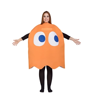 Pac-Man® Clyde Maskeraddräkt Orange