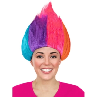 Trolls® Peruk Regnbåge