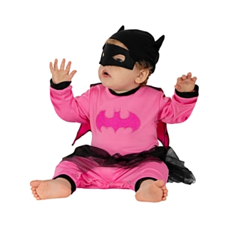 Batman® Batgirl Babydräkt Ljusrosa