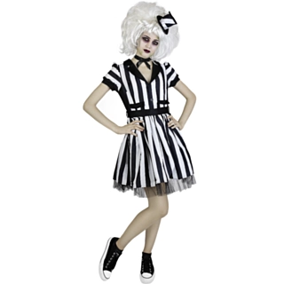 Beetlejuice® Klänning Maskeraddräkt