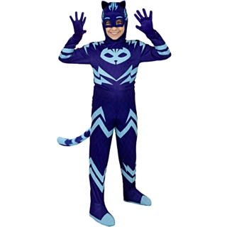 Pyjamashjältarna® Kattpojken Barndräkt Deluxe