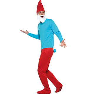 Smurfarna® Gammelsmurfen Maskeraddräkt