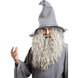 Sagan om Ringen® Gandalf Peruk & Skägg