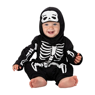 Skelett Babydräkt