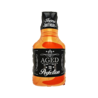 Aged To Perfection Whiskyflaska Folieballong