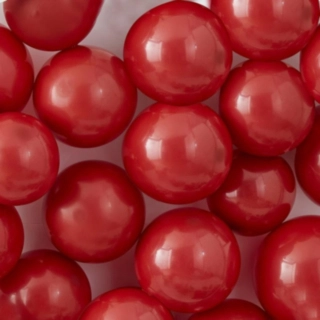Mosaik Ballong Mix Röd