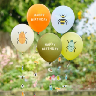 Insekter Happy Birthday Ballongbukett