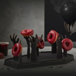 Halloween Donutvägg